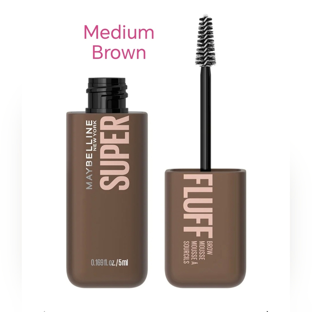 Maybelline Super Fluff Brow Mousse Medium Brown